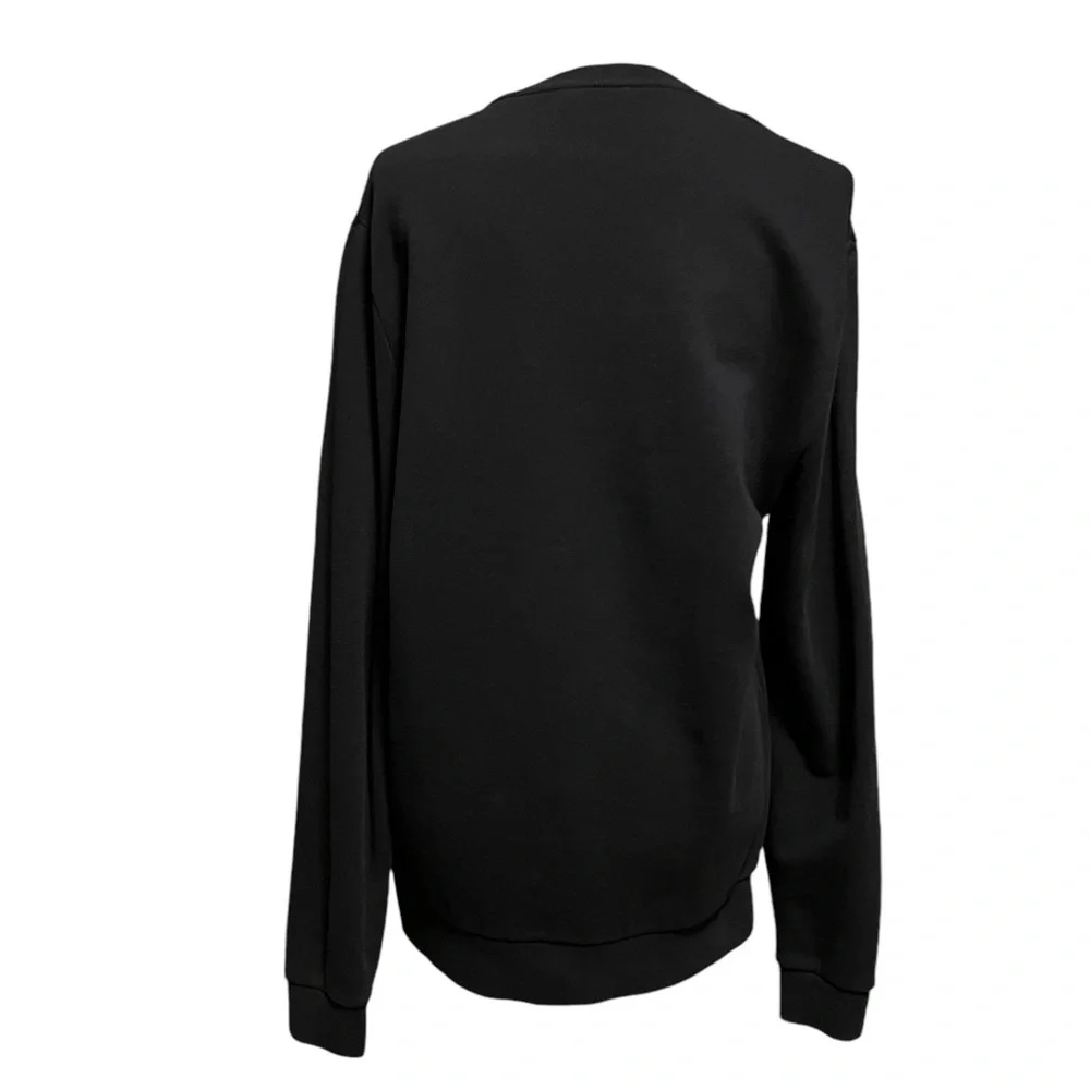 ASOS WOMEN’S BLACK TIGER ROSE EMBROIDERED OVERSIZED SWEATSHIRT SIZE MEDIUM